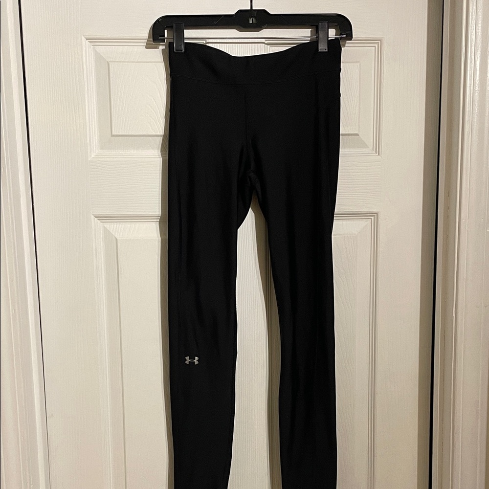 Under Armour Jet Black Compression Heat Gear Leggings